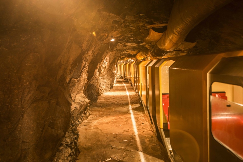 Radonové jeskyně v Bad Gastein